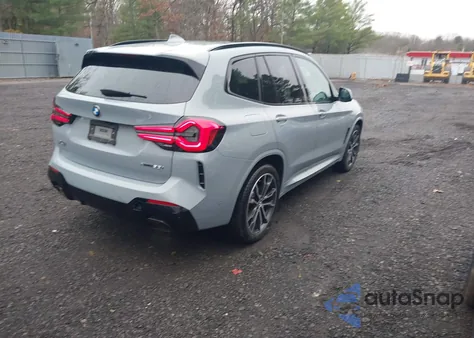 2024 BMW X3 xDrive30I z USA, uszkodzony, nr VIN 5UX53DP06R9U44968